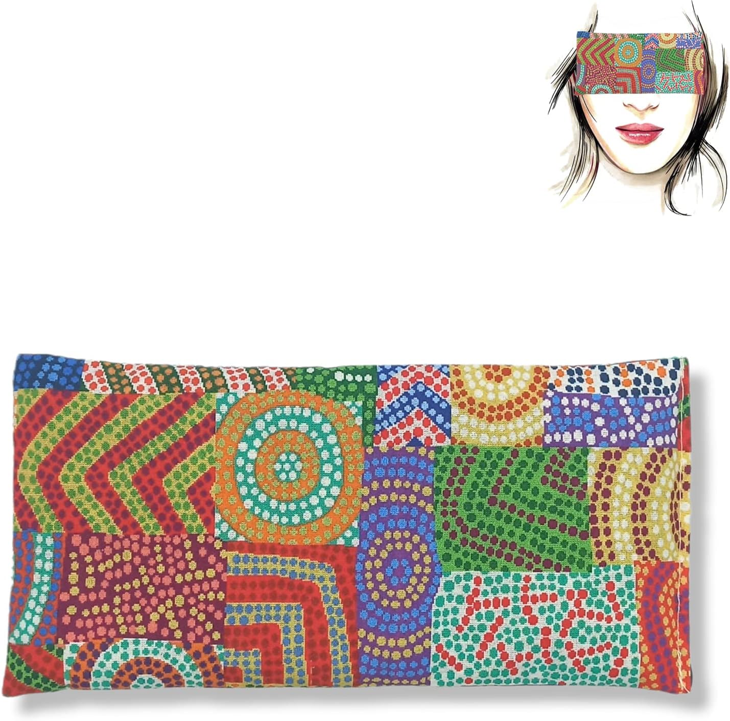 Coussin de Yoga pour les Yeux « Barcelona »